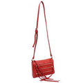 Parinda 11186 MINNA (Red) Croco Embossed Faux Leather Crossbody Bag